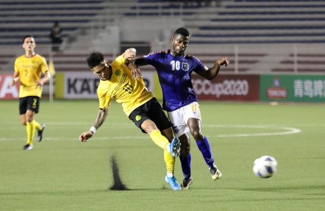 Ceres Negros FC opens its 2020 AFC Cup campaign on a high note with a victory against Cambodia's Preah Khan Reach Svay Rieng FC. Photo by Zeke Alonzo