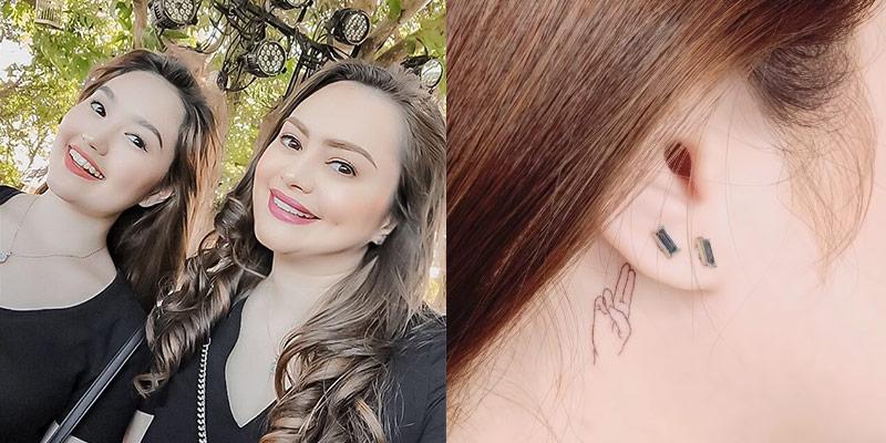 Angelika and Mika Dela Cruz get matching tattoos in honor of late brother