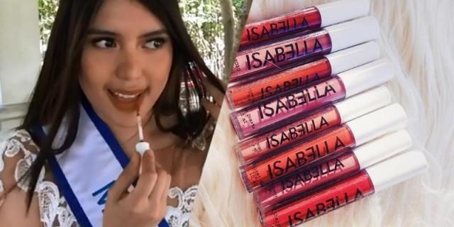Isabelle De Leon Releases Her Own Lipstick Line