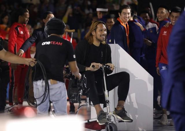 June Mar Fajardo at the SMART Araneta Coliseum on Sunday, March 8, 2020. Photo: PBA