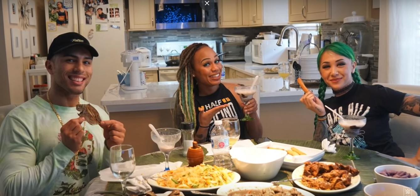 Fil-Am WWE wrestlers try out Filipino meals together