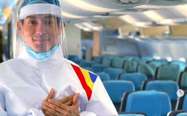 New PPE uniform of PAL cabin crew