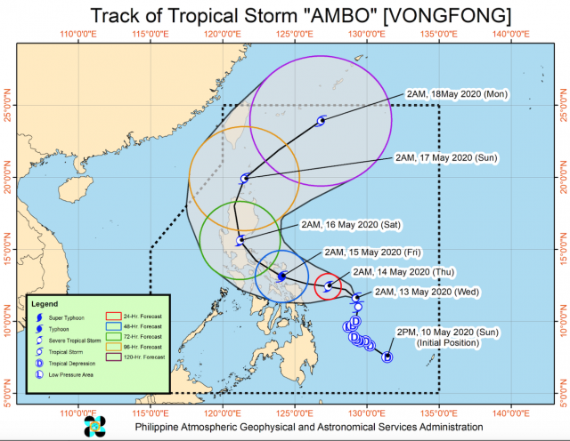 Signal No 1 Up Over Several Areas In Samar As Ambo Further Intensifies