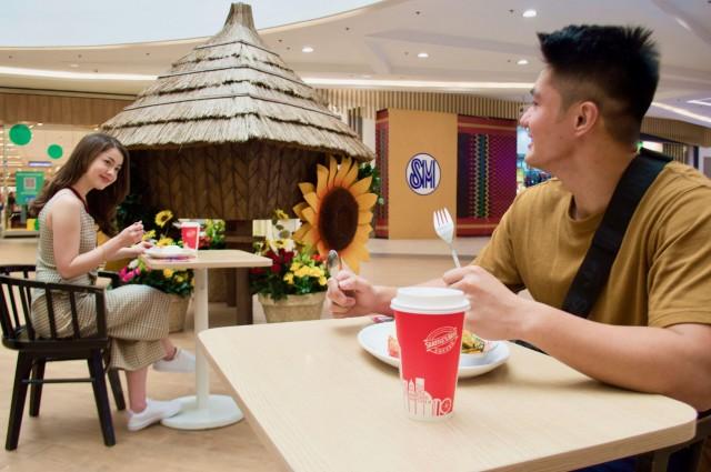 Home of the Panagbenga Flower Festival, SM City Baguio pays homage to its famous celebration with the Bloom Village dining area at the mall atrium.