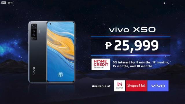 The "Masters of Craft" launch event of the vivo X50 Series, held live online last Aug. 22, ended on a high note with the much-awaited price reveal of the X50Pro and X50, at P39,999 and P25,999, respectively
