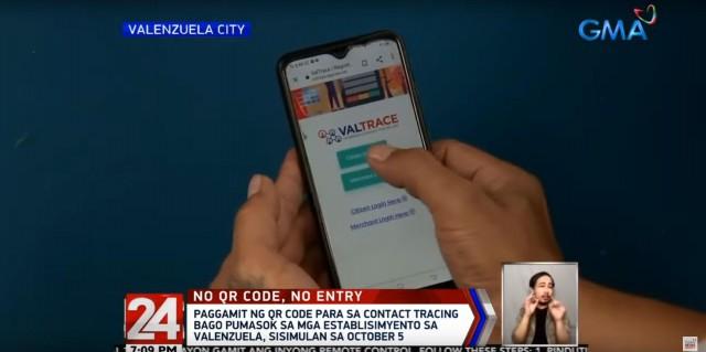 Valenzuela City to implement ‘no QR code, no entry’ rule