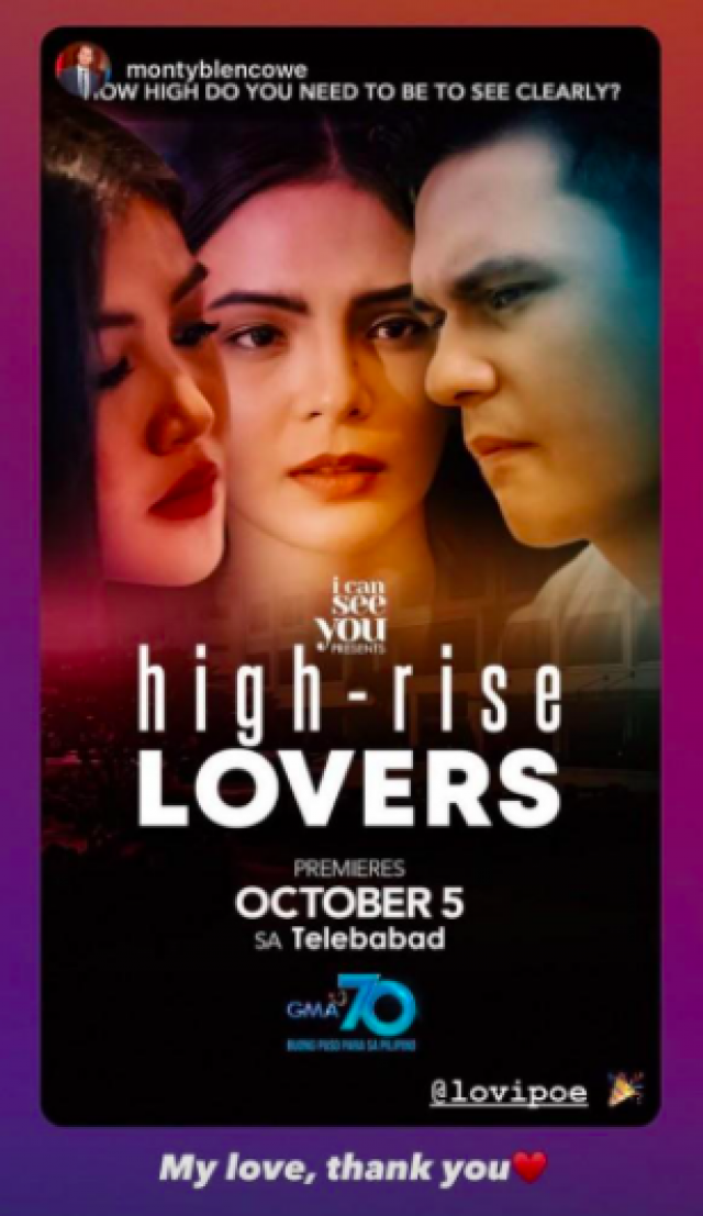 Courtesy: Lovi Poe/Instagram Stories