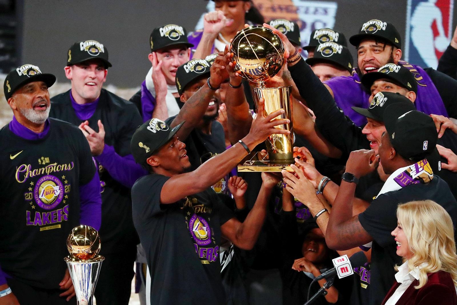 The Los Angeles Lakers Win the 2020 NBA Championship