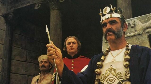 Sean Connery in 'The Man Who Would be King.' Courtesy of Columbia Pictures
