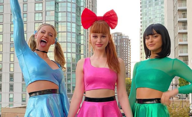 Riverdale Stars Dress Up As Powerpuff Girls On Halloween