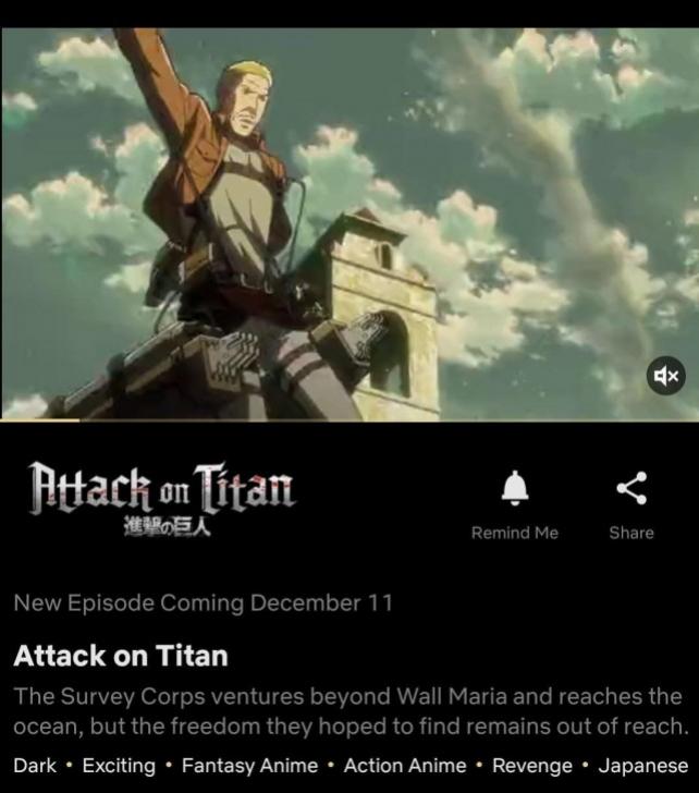 Netflix Reportedly Edits Attack on Titan Finale, Omitting Crucial Moment