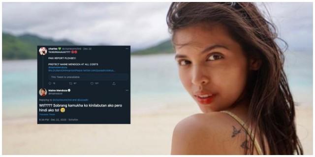 Maine Mendoza Clarifies She S Not Involved In That