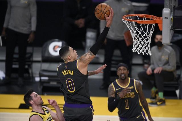 Kyle Kuzma leads Lakers to comeback win over Pacers