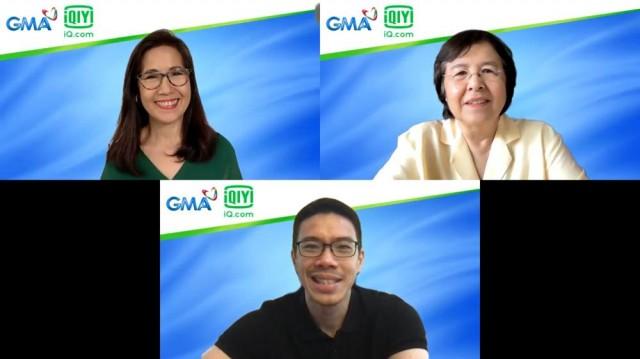 Top Row: GMA Network's Reena Garingan and Roxanne Barcelona. Bottom row: iQiyi International' Sherwin Dela Cruz