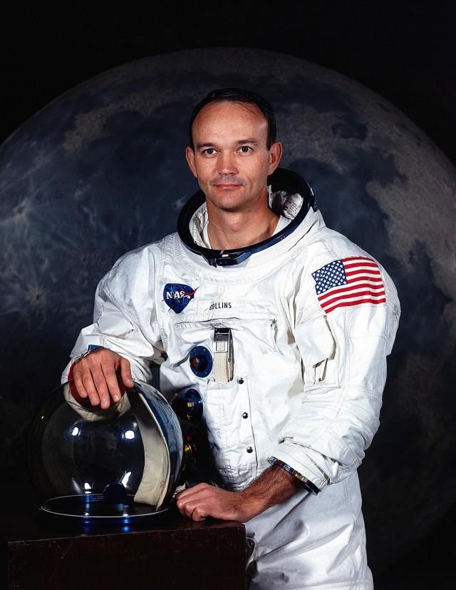Apollo 11 astronaut Michael Collins' official portrait is seen in this July 1969 handout photo courtesy of NASA. REUTERS/NASA/Handout/File Photo
