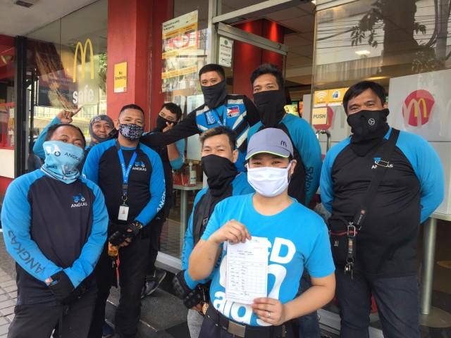 Frontliners from Pasig City General Hospital send their thanks to MKK and partners