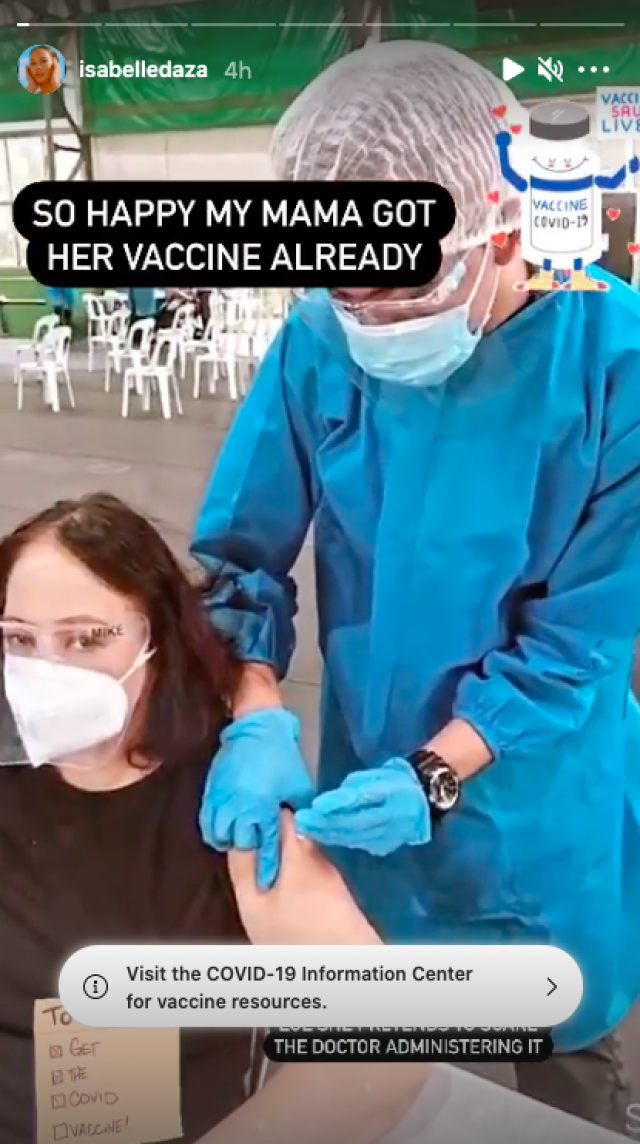 Instagram screen grab