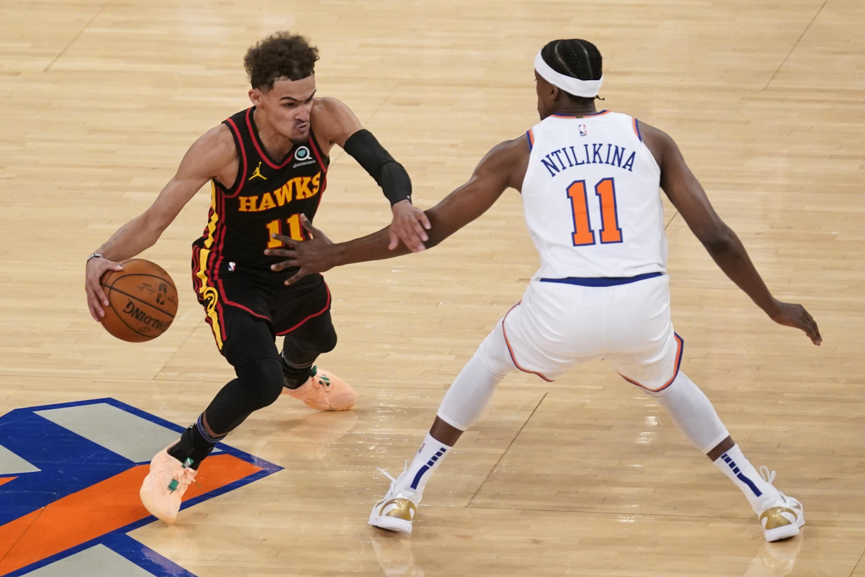 Who spat on Trae Young at a New York Knicks game?