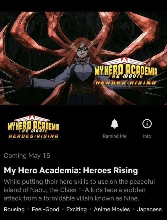 My Hero Academia' films 'Heroes Rising,' 'Two Heroes' are coming to Netflix  this May | GMA News Online