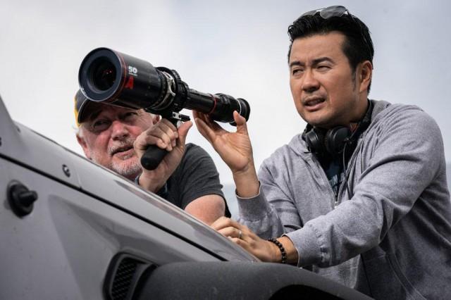 Justin Lin on set during F9 filming. Courtesy: Universal Pictures