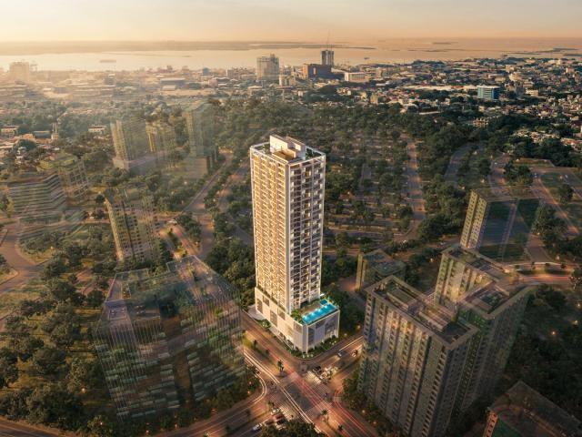 Lucima is envisioned to be the first quadruple-certified sustainable high-rise residential condominium in the country (Artist&acirc;s Perspective)
