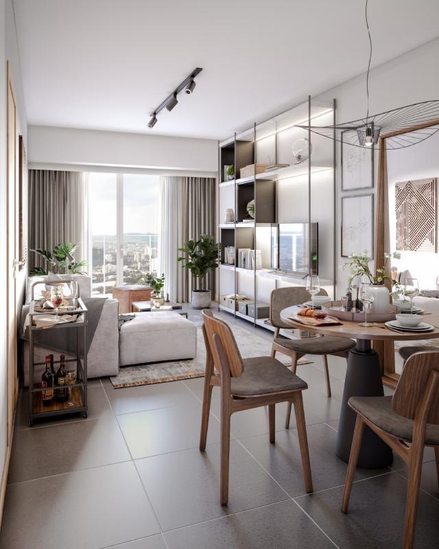 One-Bedroom Unit: Each unit will have its own Energy Recovery Ventilator (ERV) which improves air quality by bringing in fresh, filtered air, while controlling the humidity for thermal comfort (Artist&acirc;s Perspective)