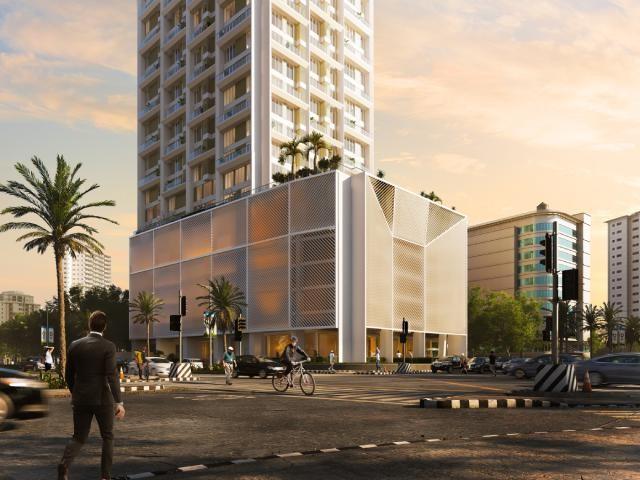 Lucima is located at the corner of Cardinal Rosales and Samar Loop, Cebu Business Park (Artist&acirc;s Perspective)