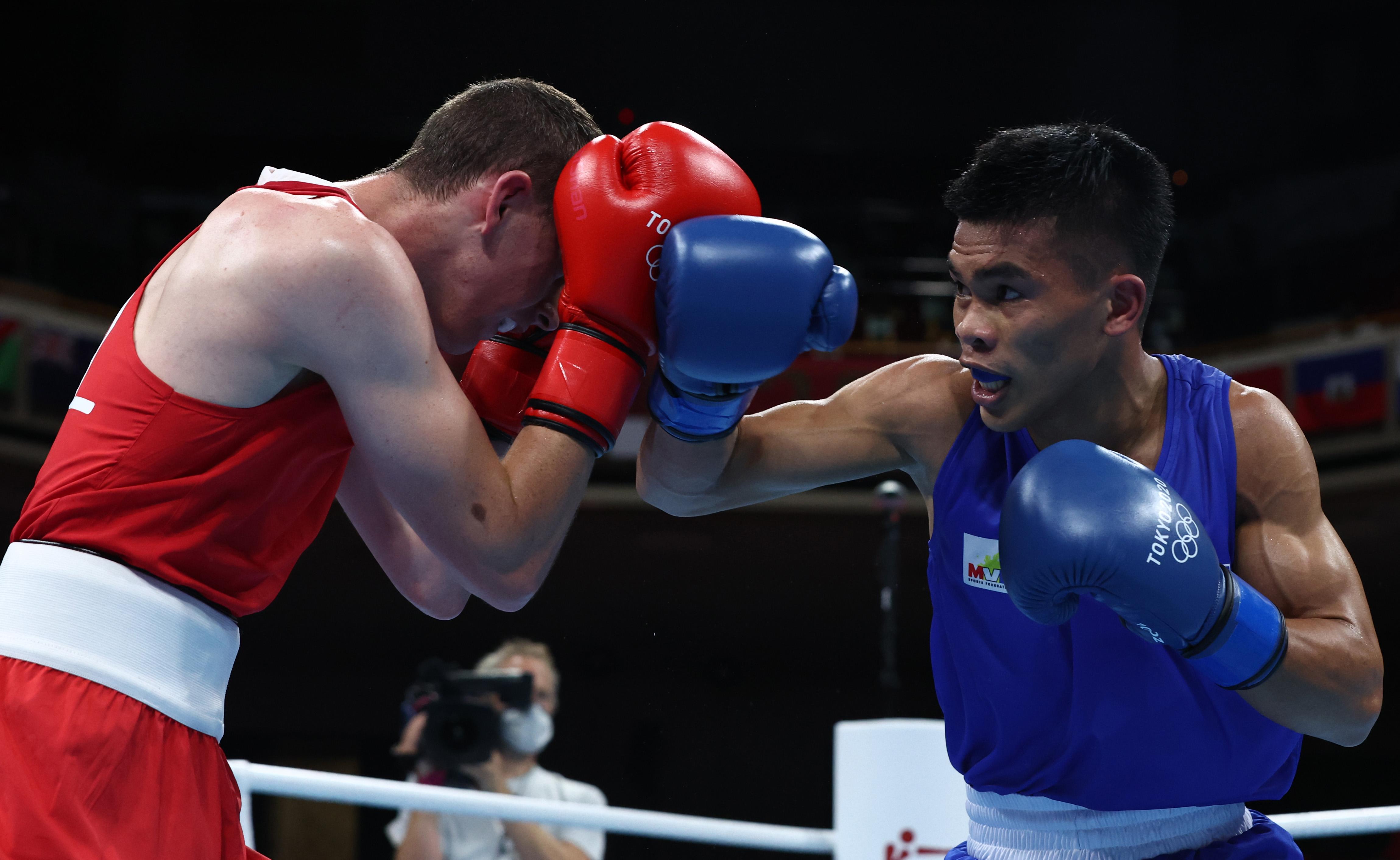 Carlo Paalam continues PH Olympic boxing streak after Round of 32 win GMA News Online