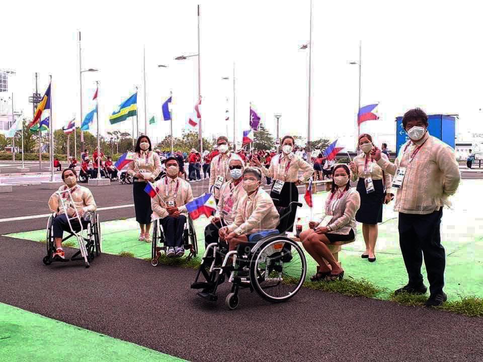 Team Philippines in the Tokyo Paralympics opening ceremony | GMA News Online