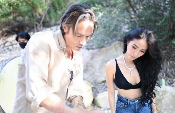 Heart Evangelista and Brandon Boyd's collaborative art prints will be  released this week