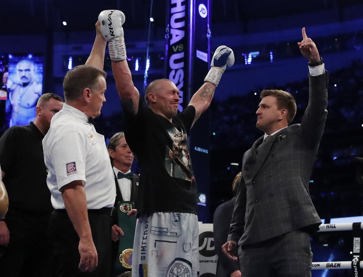 Usyk says heavyweight title cant compare with Olympic gold GMA News Online