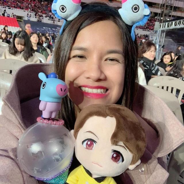 Laine at the Love Yourself Seoul The Final concert in 2019. Courtesy: Laine Flaviano-Lorenzo