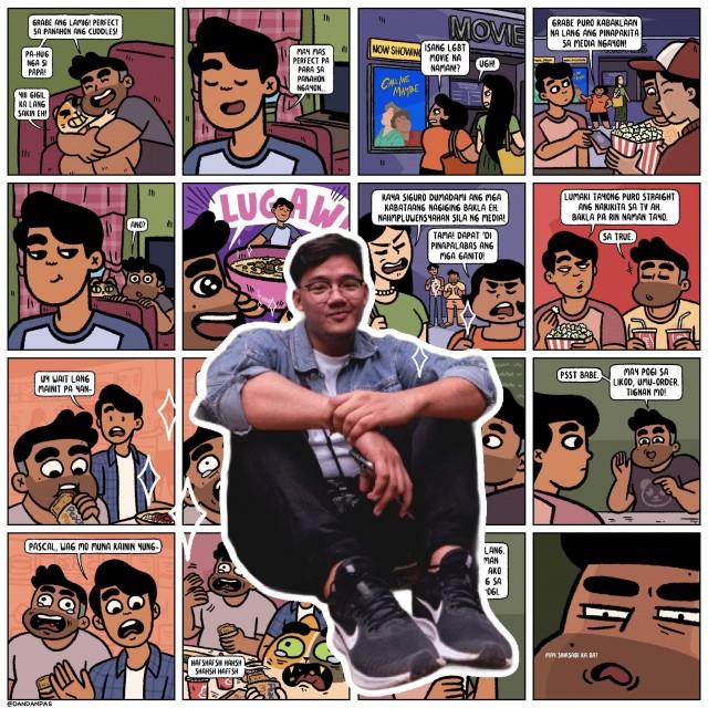 Levi Sabarre of “Dante, Damian, and Pascal the Pusang Kalye”