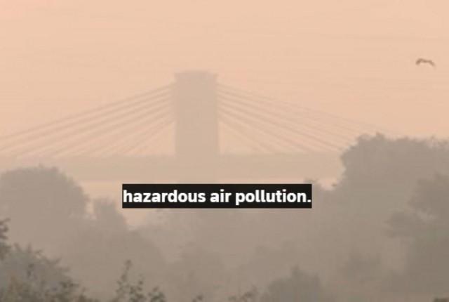 Screencap image from Retuers video on November 17, 2021