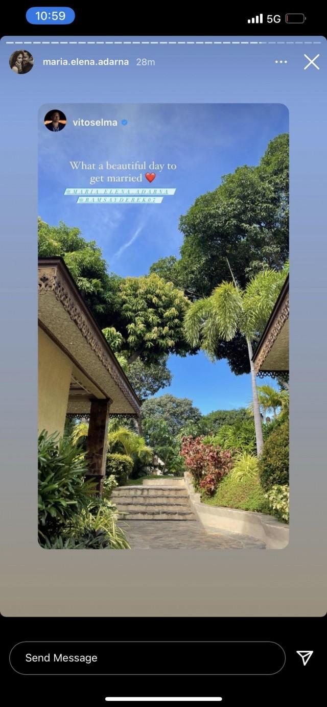 Instagram screen grab