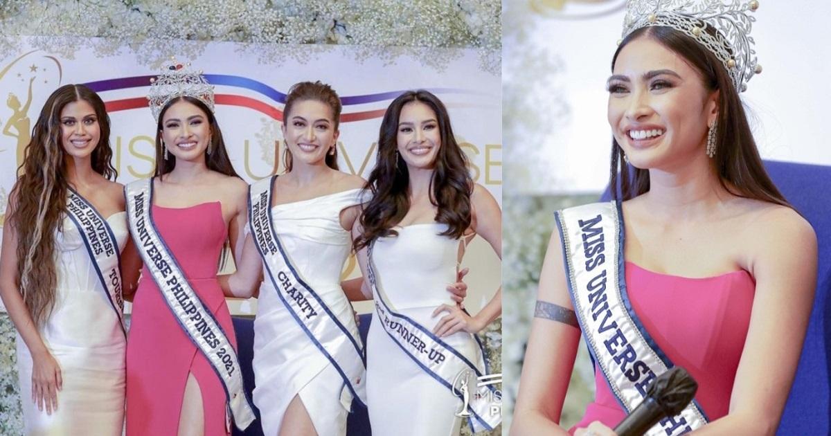 Beatrice Luigi Gomez is a stunning queen in pink ahead of Miss