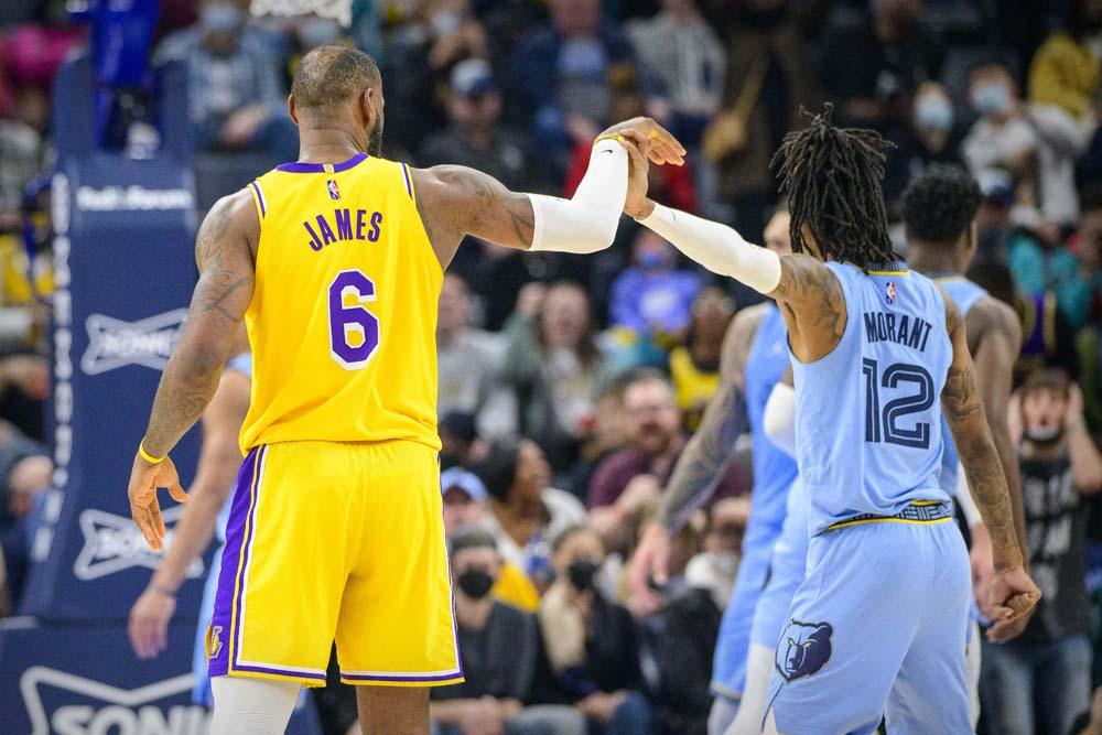 Morant has 27 points, 14 assists as Grizzlies defeat Lakers