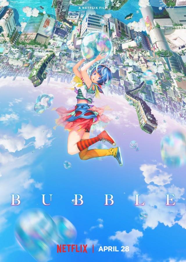 Inside the Antigravity Anime Romance in 'Bubble' - Netflix Tudum