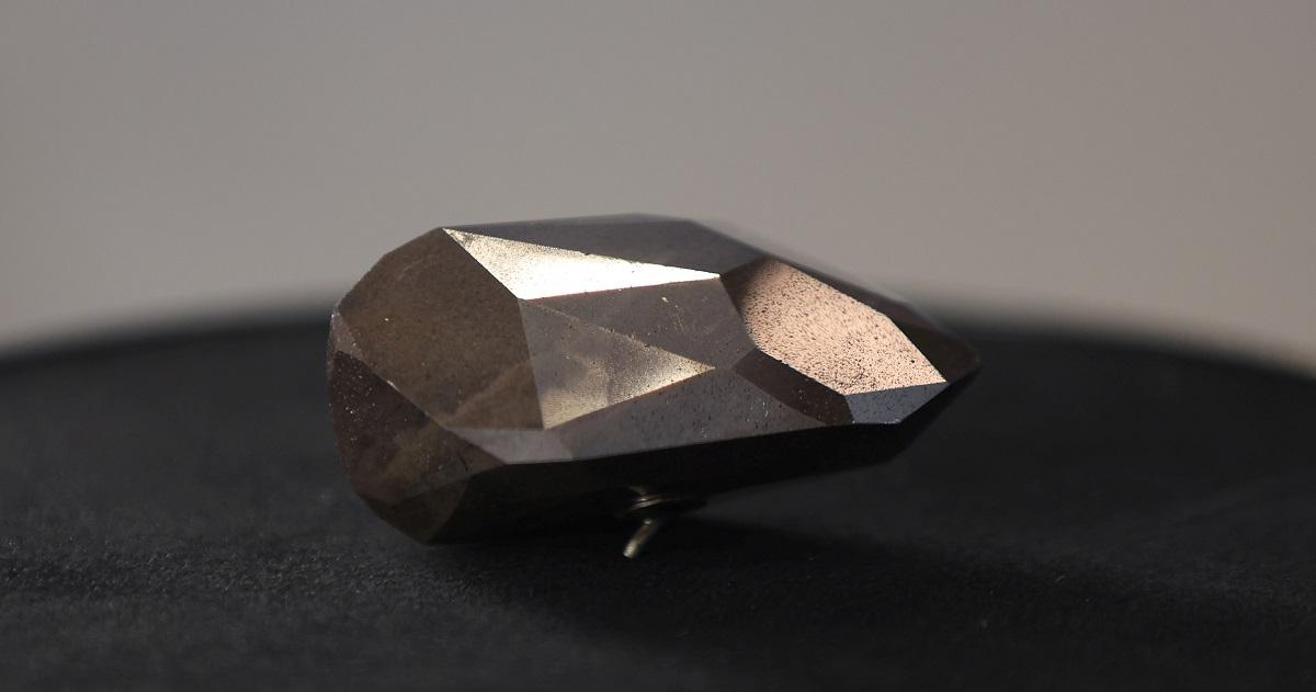 Black diamond The Enigma, largest ever cut, sells for £3.2 million