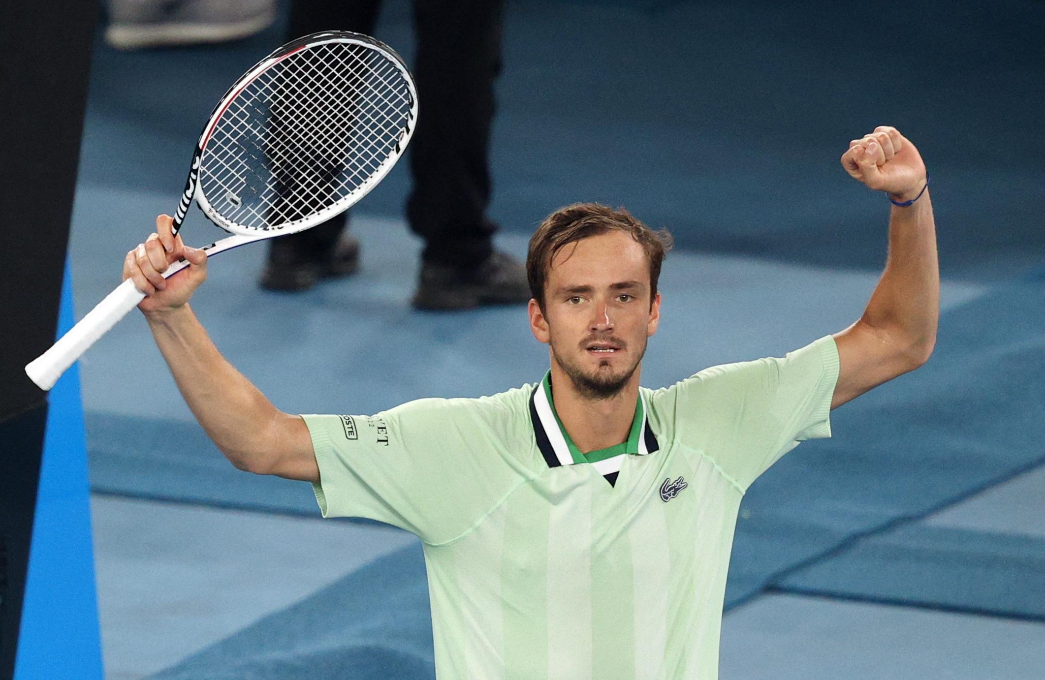 Medvedev takes down Tsitsipas to set up Nadal date in Australian Open final GMA News Online