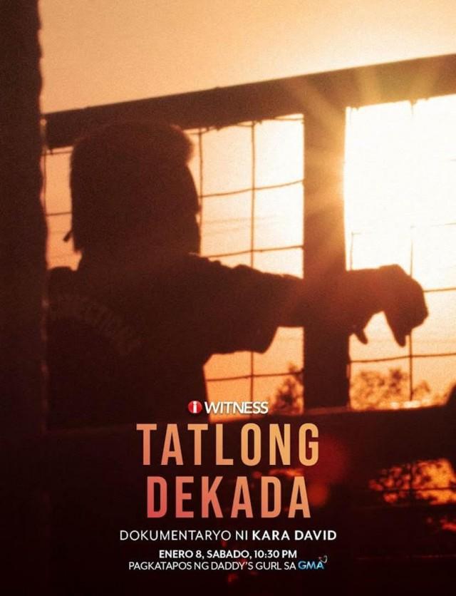 'Tatlong Dekada', dokumentaryo ni Kara David, ngayong Sabado sa 'I