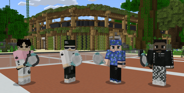 Photo: Lacoste/Minecraft