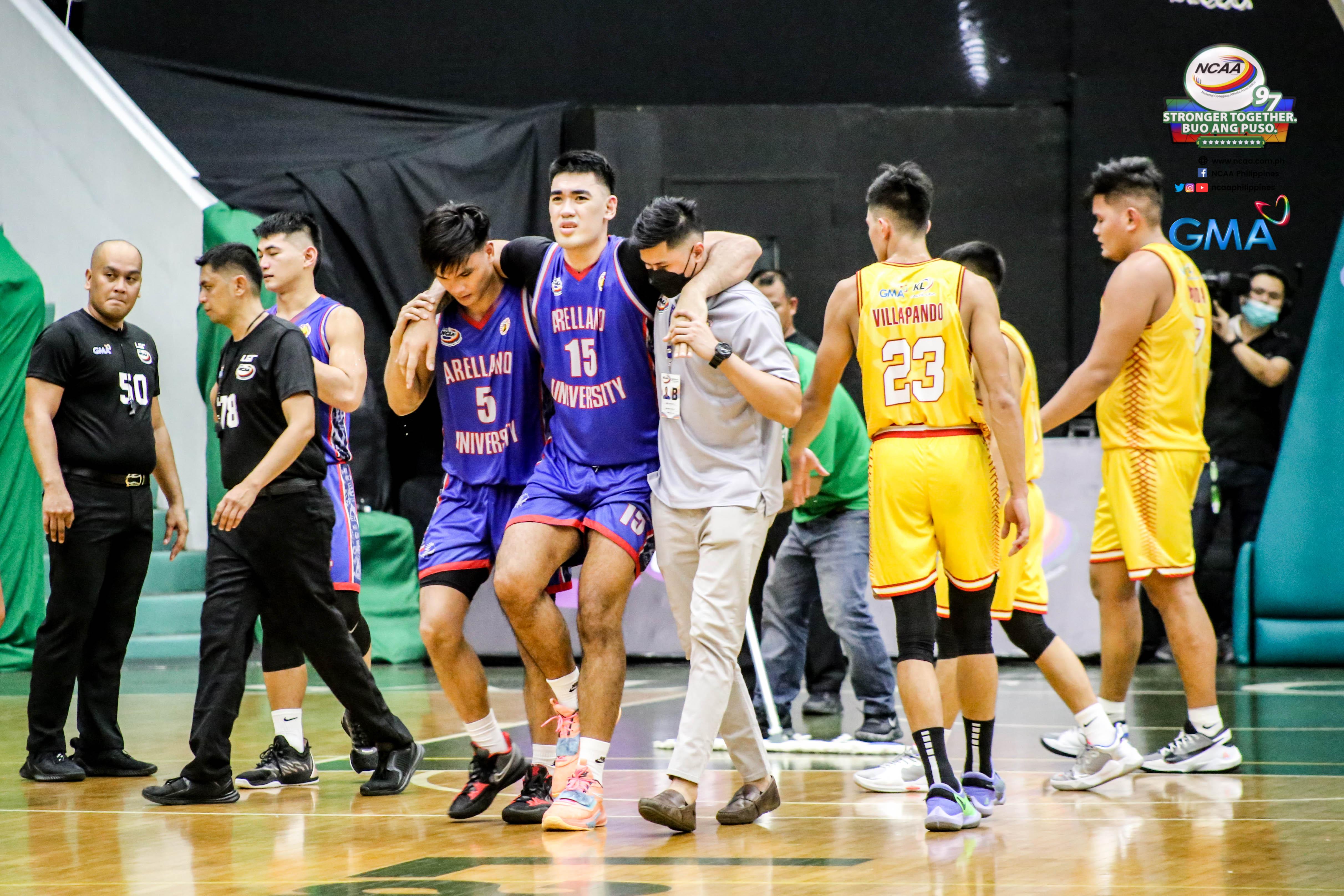 Arellano Keeping Fingers Crossed As Justin Arana Hurt In Win Vs San ...