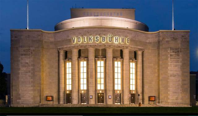 The Volksbuhne Berlin Theater where 'Smak!' will run. Courtesy: Volksbuhne FB