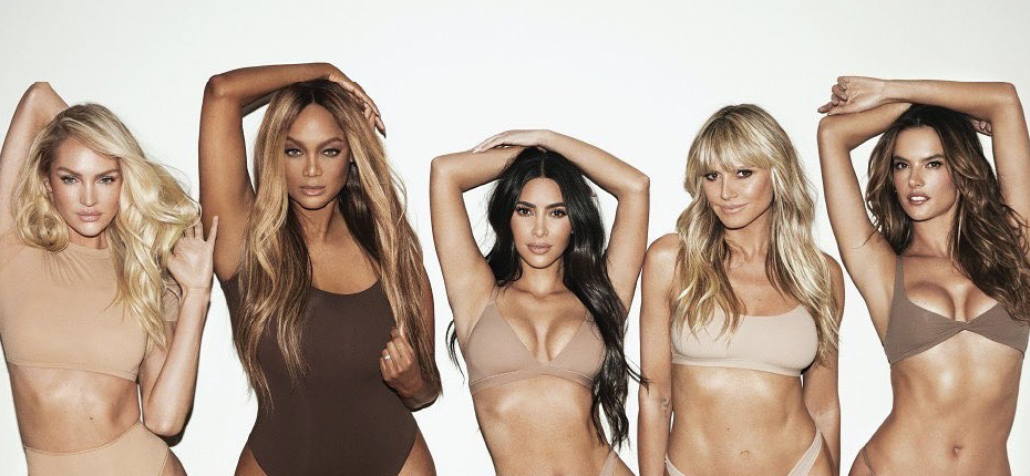 Kim Kardashian brings four iconic supermodels together for SKIMS