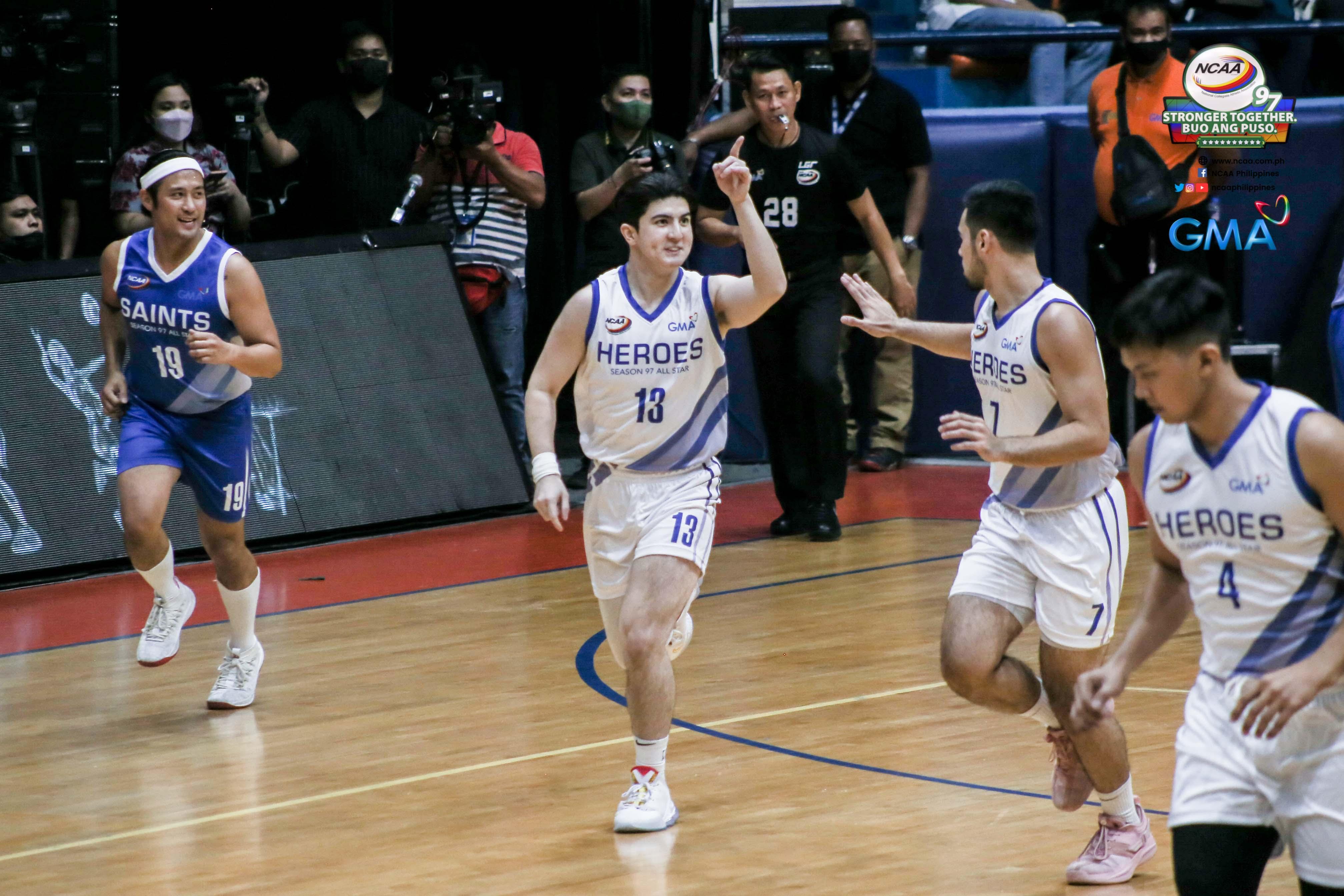 IN PHOTOS: NCAA stars, Kapuso artists at the GMA NCAA All-Star Game | NCAA  Philippines