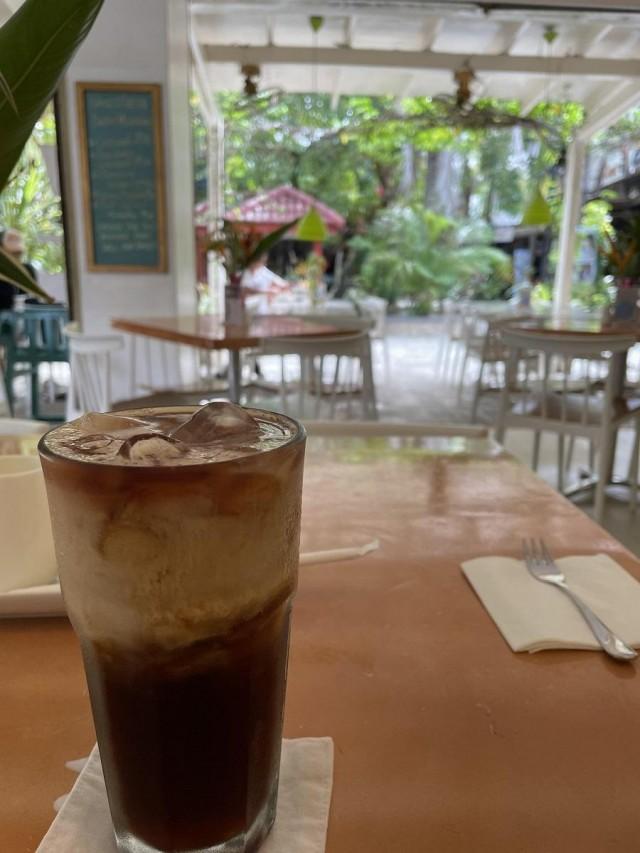 Lemoni Cafe's famous iced coffee in Boracay.  Photo: JP Soriano
