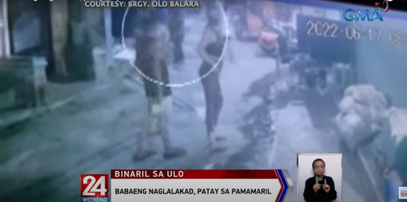 Babae Patay Nang Malapitang Barilin Ng Lalaki Sa Old Balara Qc