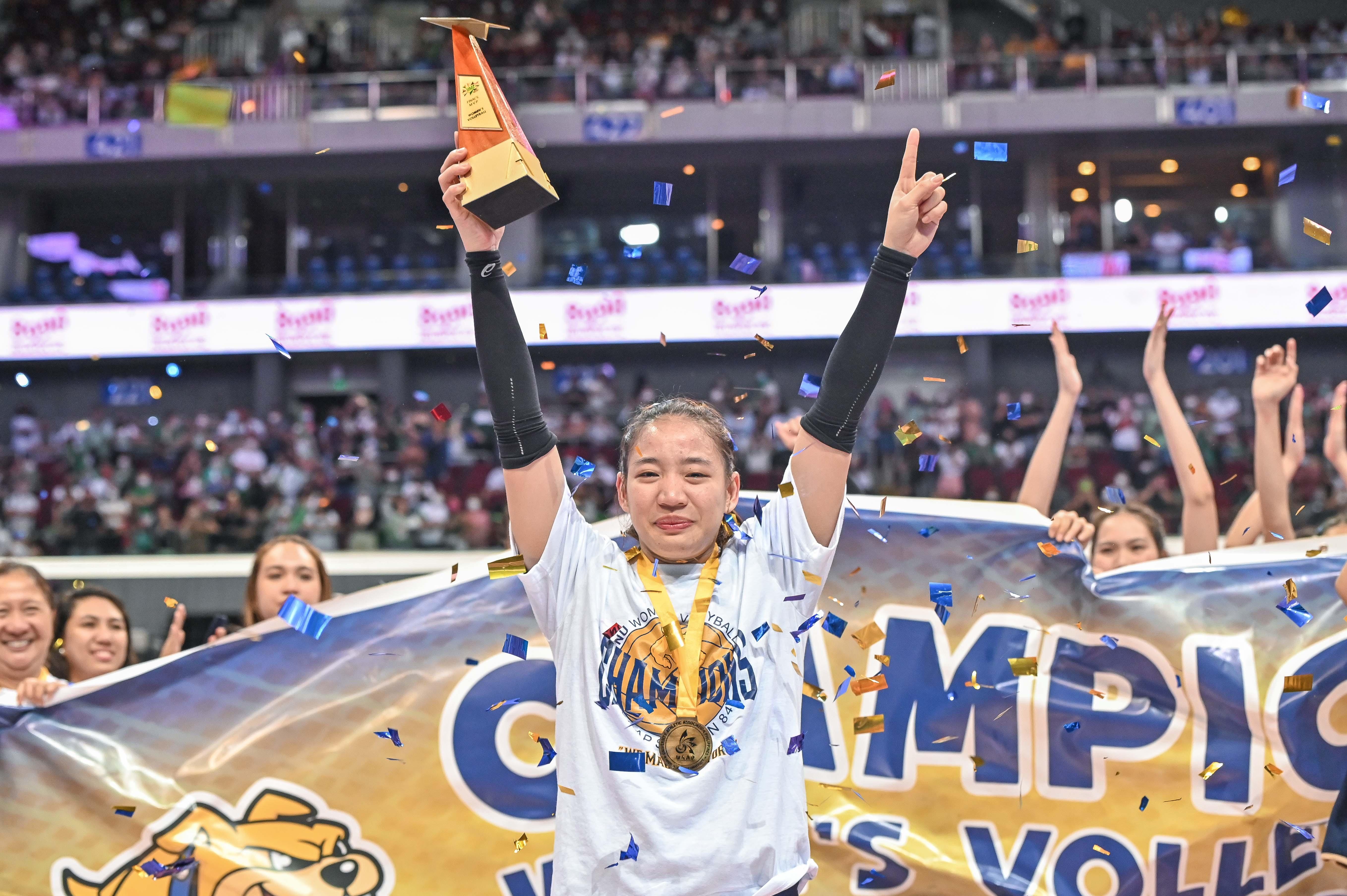 NU completes 16-0 season to reign supreme in UAAP volleyball GMA News Online