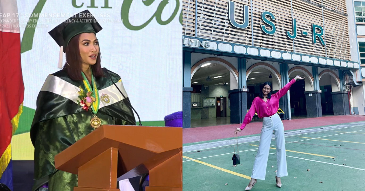 Beatrice Luigi Gomez graduates from University of San Jose